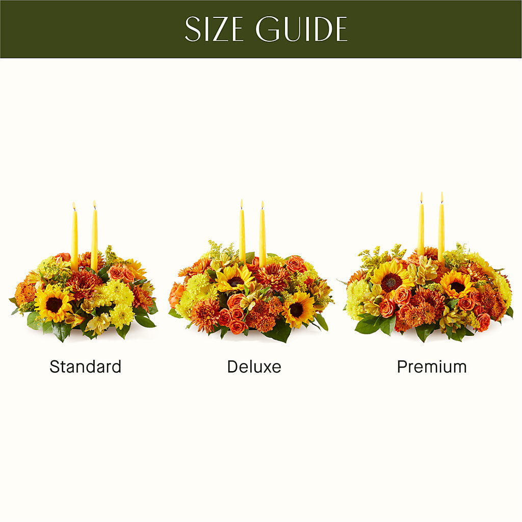 Autumn Harmony Centerpiece –  Valley Flower Shoppe, Waverly NY