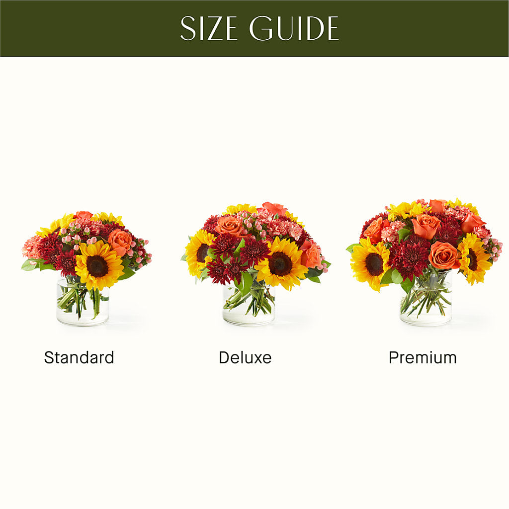 September Sunset Bouquet –  Valley Flower Shoppe, Waverly NY