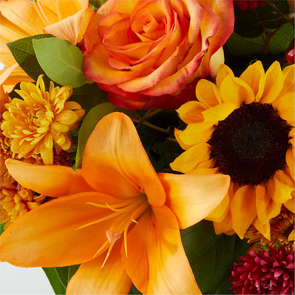 Grateful Centerpiece –  Valley Flower Shoppe, Waverly NY