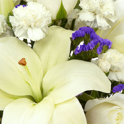 Sapphire Rush Bouquet –  Valley Flower Shoppe, Waverly NY