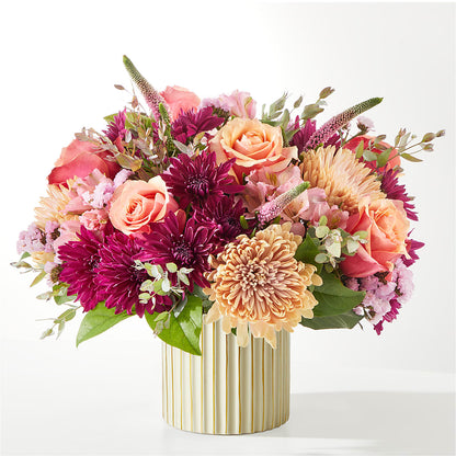 Berry Cobbler Bouquet with Ivory Vase –  Valley Flower Shoppe, Waverly NY