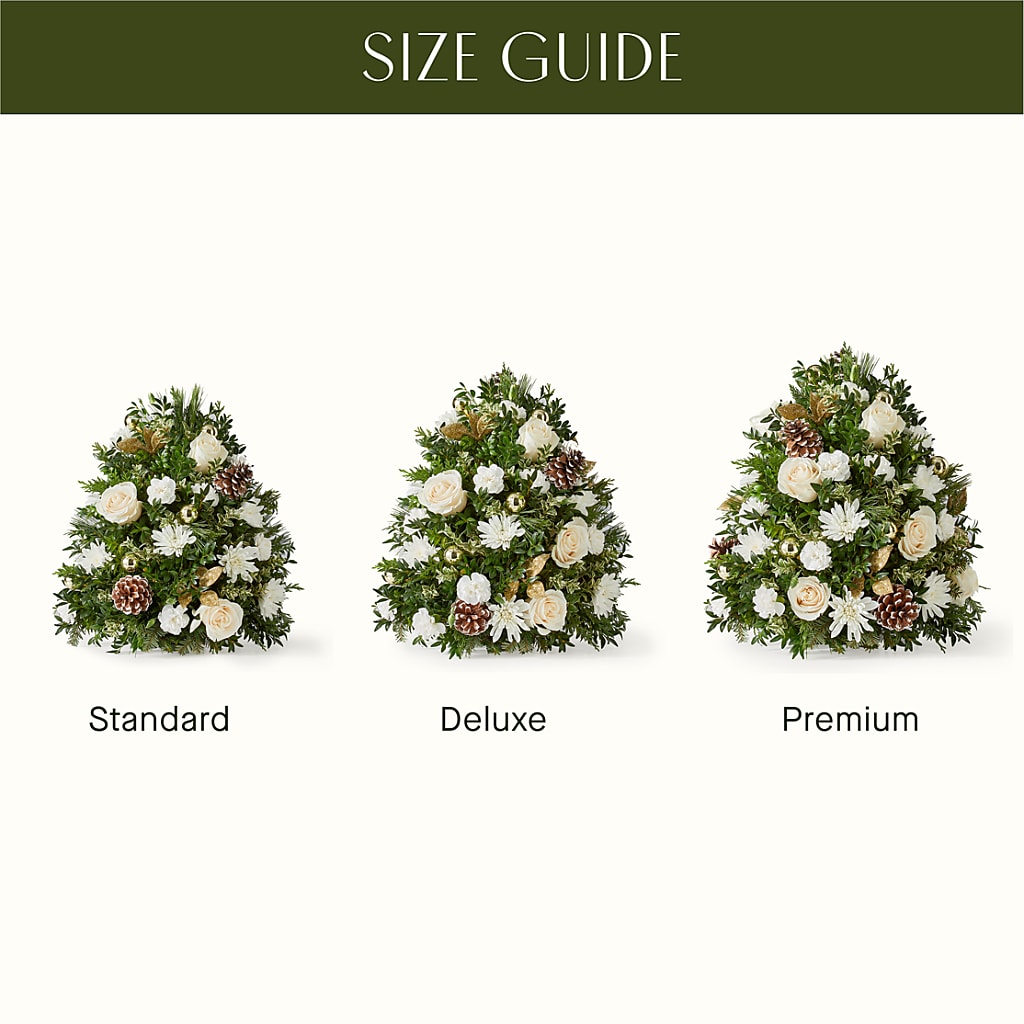 Snowed In Tree –  Valley Flower Shoppe, Waverly NY