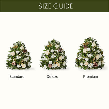 Snowed In Tree –  Valley Flower Shoppe, Waverly NY