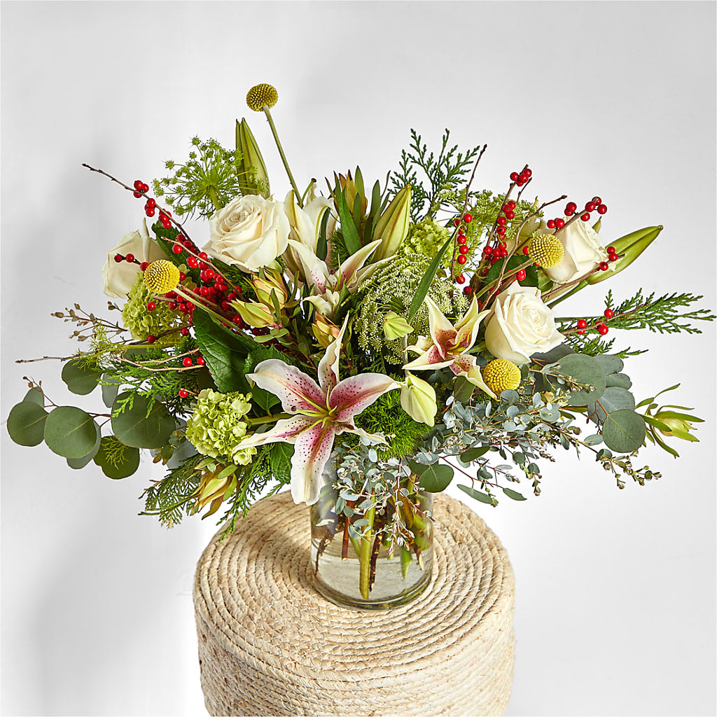 Berry & Bright Bouquet –  Valley Flower Shoppe, Waverly NY