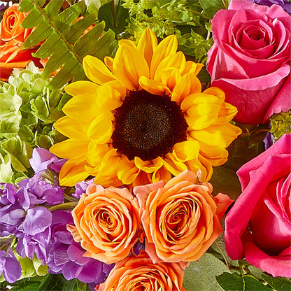 Vibrant Greetings Bouquet –  Valley Flower Shoppe, Waverly NY