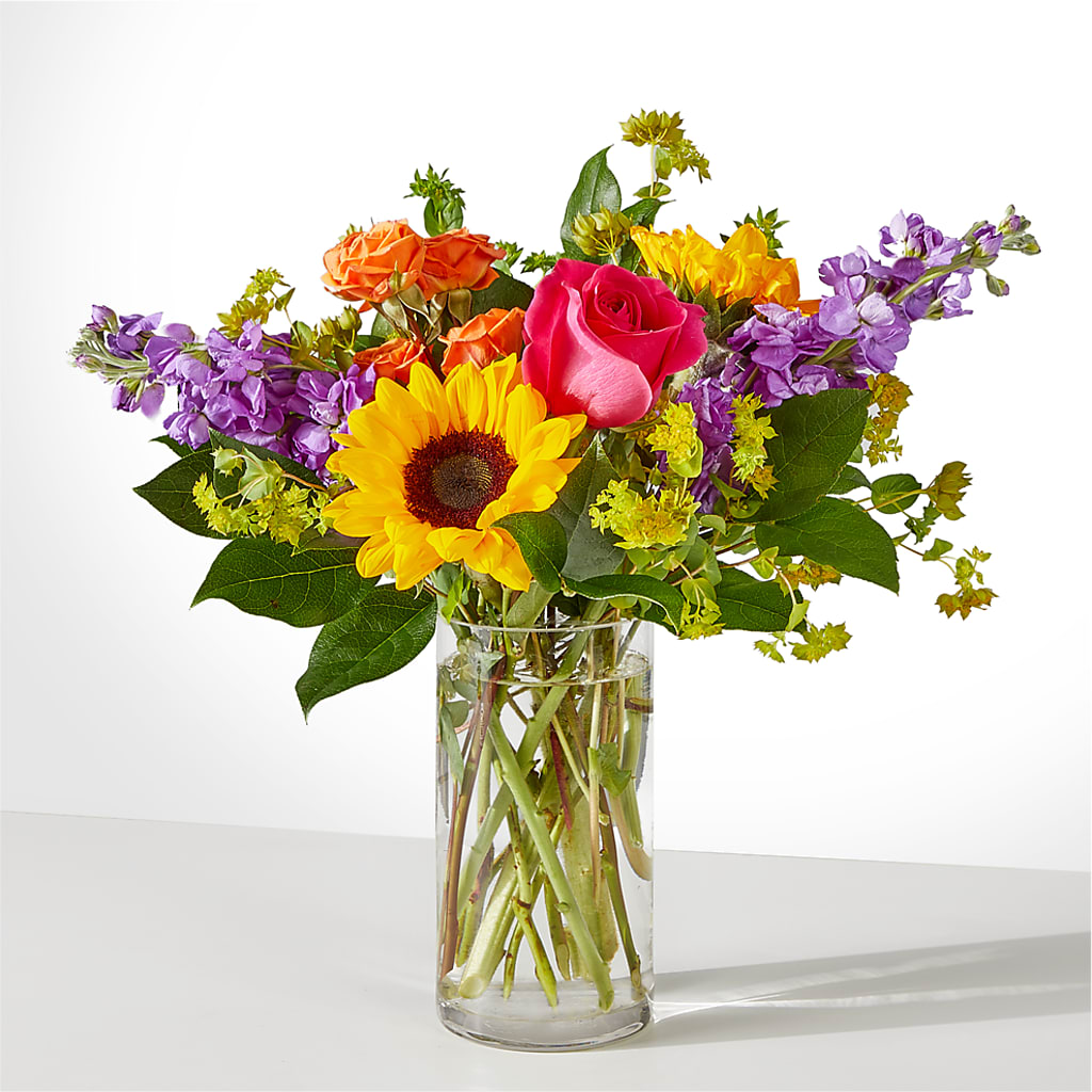 Vibrant Greetings Bouquet –  Valley Flower Shoppe, Waverly NY