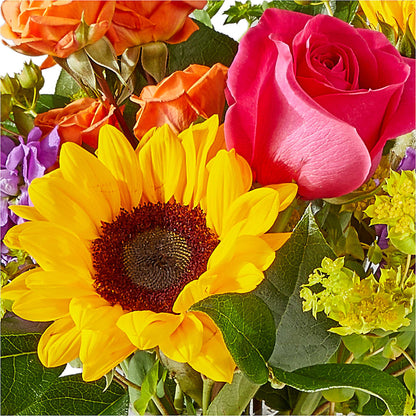 Vibrant Greetings Bouquet –  Valley Flower Shoppe, Waverly NY
