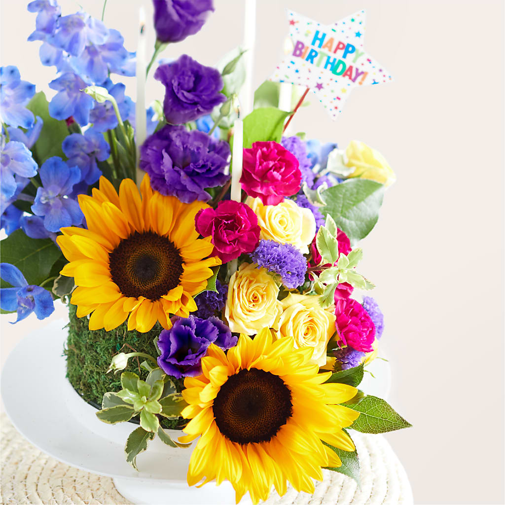 Star of the Day Floral Cake –  Valley Flower Shoppe, Waverly NY