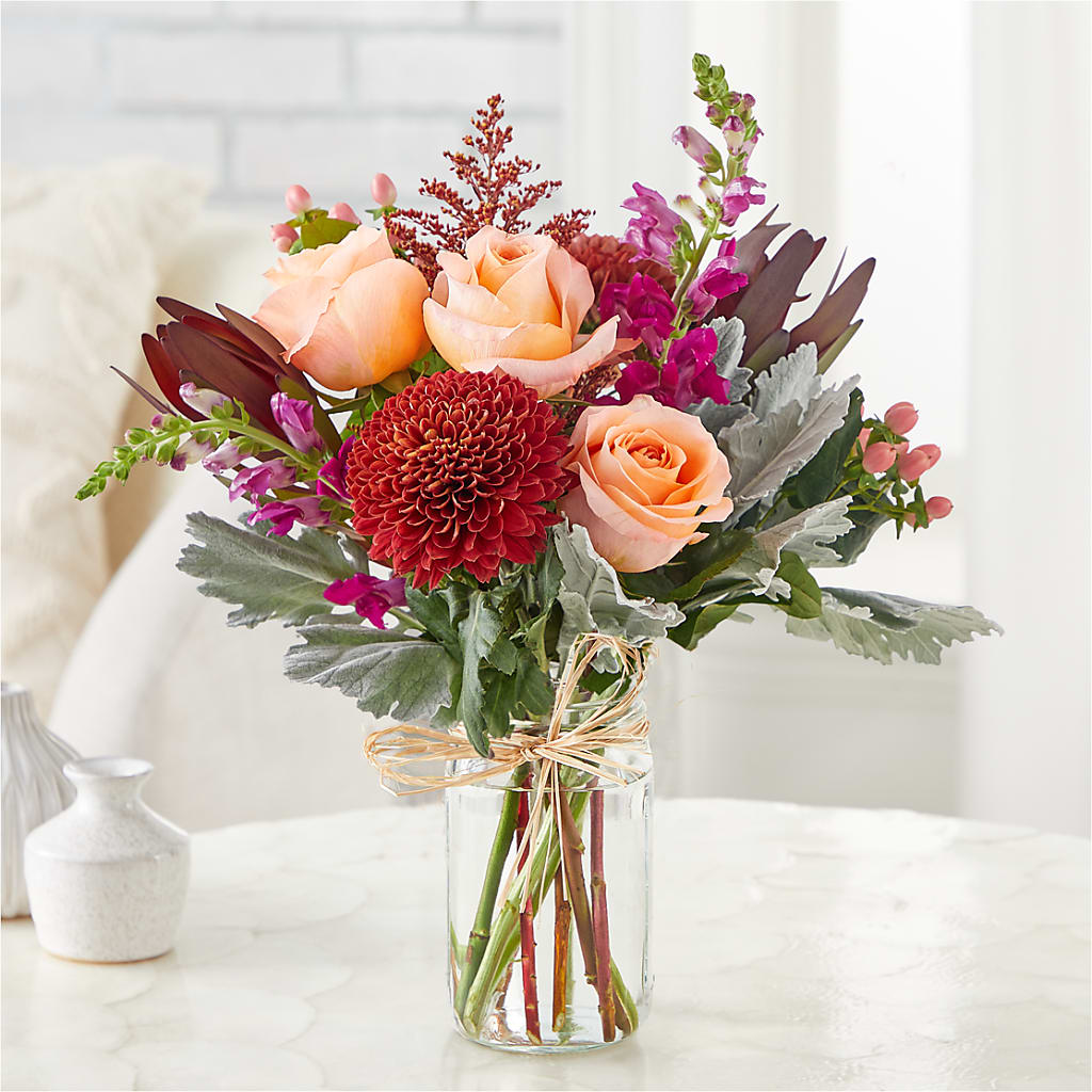 Moody Hues Bouquet –  Valley Flower Shoppe, Waverly NY