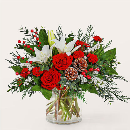 Best in Snow Bouquet –  Valley Flower Shoppe, Waverly NY