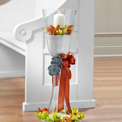 Matrimony Pew Decor –  Valley Flower Shoppe, Waverly NY