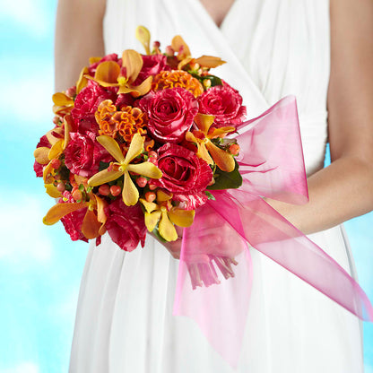 Brilliant Shades of Love Bouquet –  Valley Flower Shoppe, Waverly NY