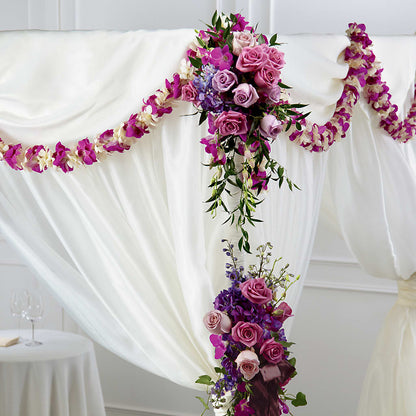 Color & Light Chuppah Decor –  Valley Flower Shoppe, Waverly NY