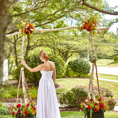 Arbor of Love Archway –  Valley Flower Shoppe, Waverly NY